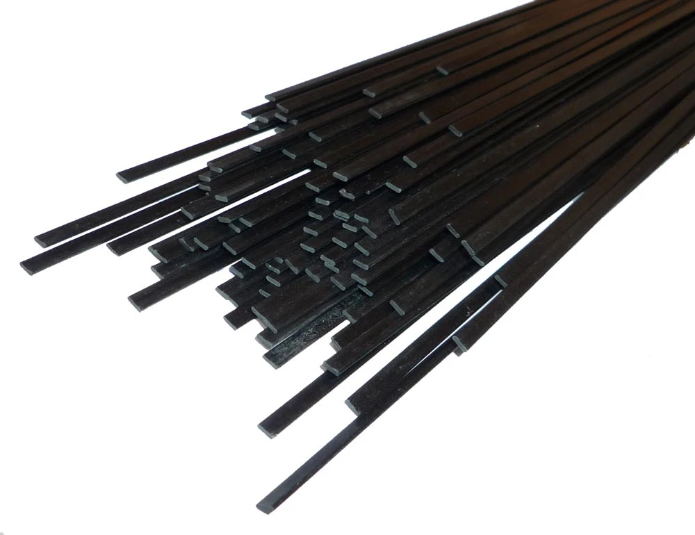 3mm X 0.8mm Carbon Strip 1 3mm X 0.8mm Carbon Strip