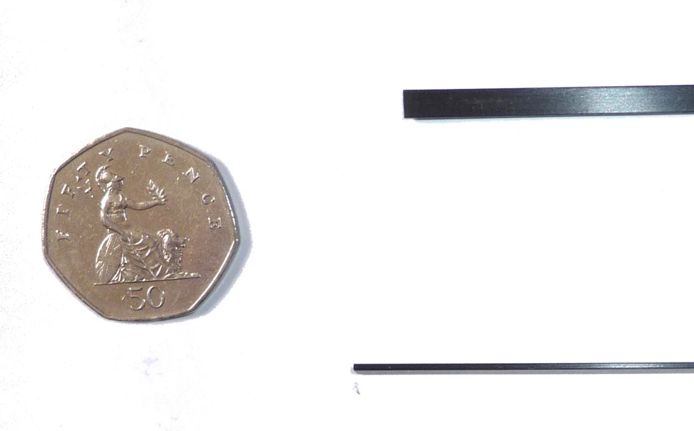 4mm X 1mm Carbon Strip 2 4mm X 1mm Carbon Strip - Image 2