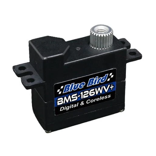 Blue Bird BMS-126WV+ Servo - 6.5Kg.cm 0.07s 11.3g 10mm 1 Blue Bird BMS-126WV+ Servo - 6.5Kg.cm 0.07s 11.3g 10mm