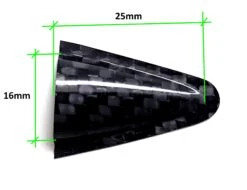 Carbon Air Intake Fairings (2) -Remote Control Models Store carbon air intake fairings 2 30