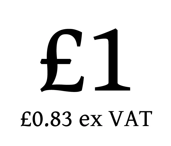 General Sale £1 1 General Sale £1