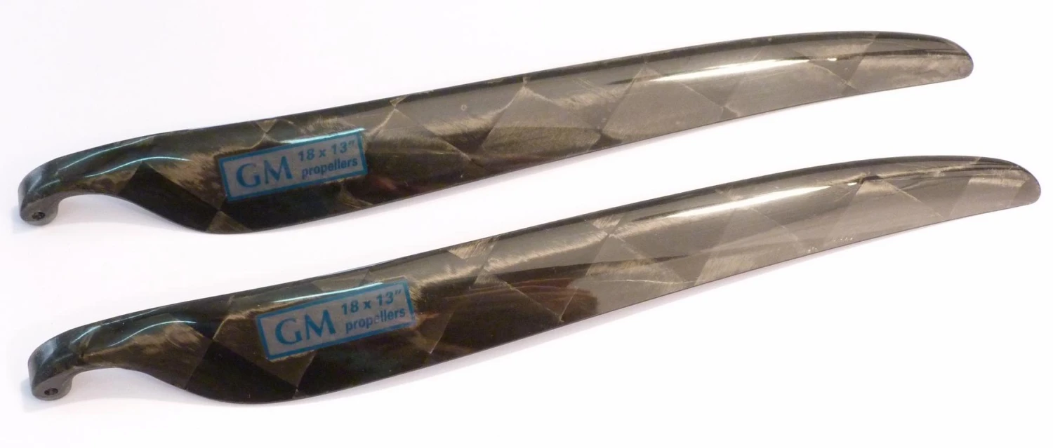 GM 18x13 Folding Prop Blades 2 GM 18x13 Folding Prop Blades - Image 2