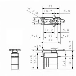 KST MS320 V2 Servo - 6.2Kg.cm 0.08s 20.8g 12mm 11 KST MS320 V2 Servo - 6.2Kg.cm 0.08s 20.8g 12mm -Remote Control Models Store kst ms320 v2 servo 6 2kg cm 0 08s 20 8g 12mm 60
