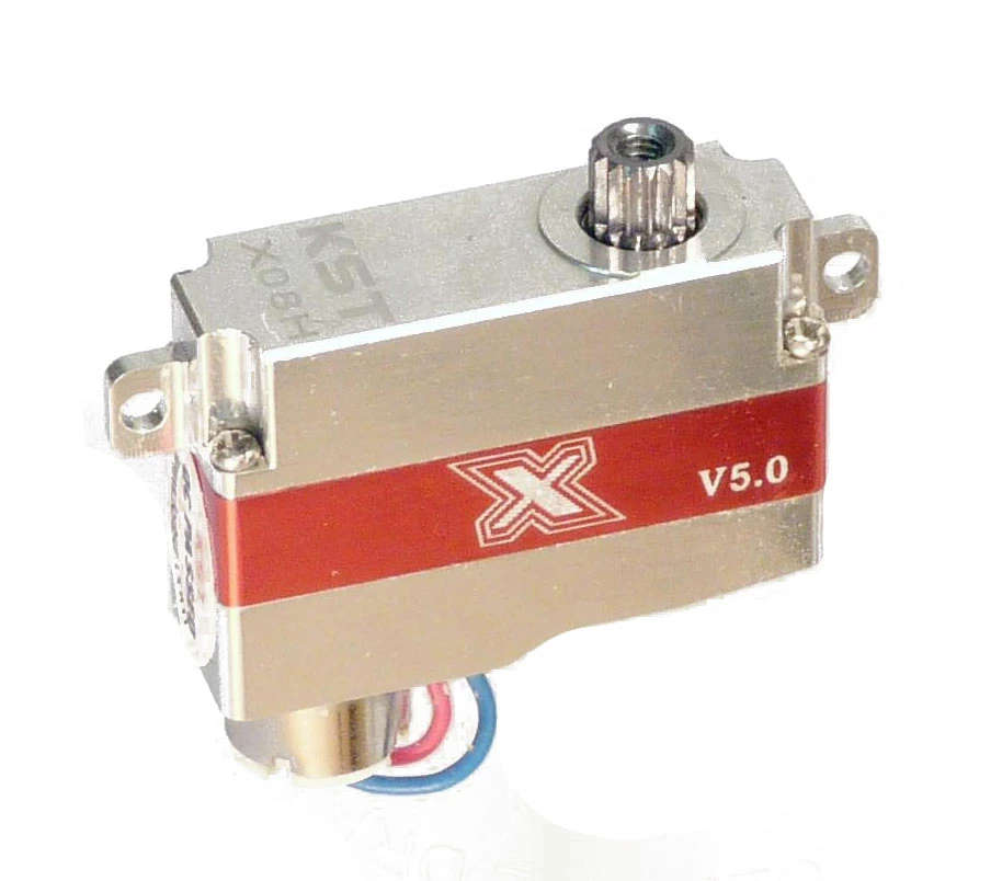 KST X08H V5 & V6 Wing Servo - 2.8Kg.cm 0.09s 8.9g 8mm 1 KST X08H V5 & V6 Wing Servo - 2.8Kg.cm 0.09s 8.9g 8mm