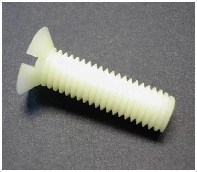 M3x16 Mm Countersunk Slot End Nylon Screws (5) 1 M3x16 Mm Countersunk Slot End Nylon Screws (5)