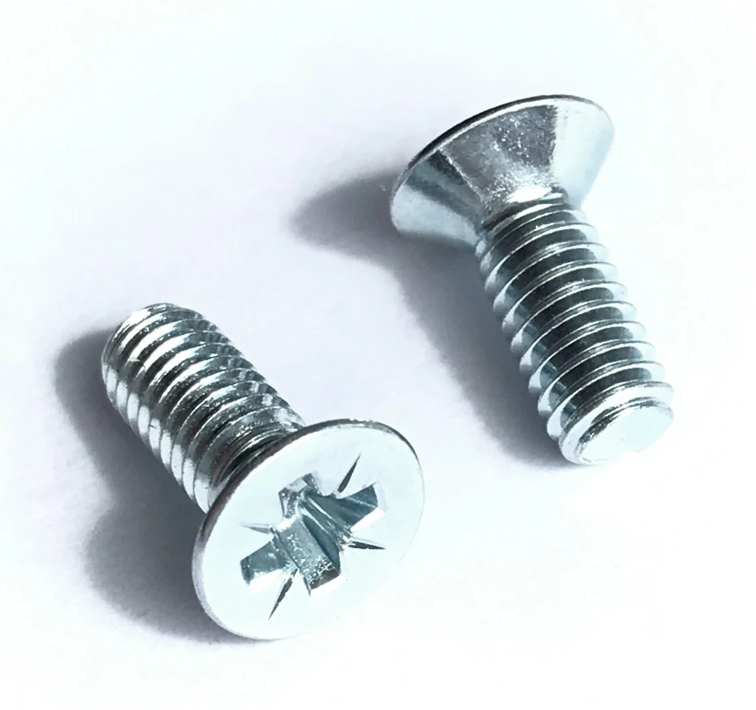 M4x10 Mm Countersunk Pozi/Phillips Stainless Steel Screws (5) 2 M4x10 Mm Countersunk Pozi/Phillips Stainless Steel Screws (5) - Image 2