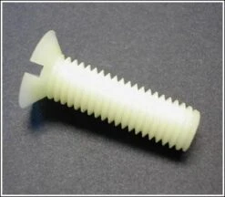 M4x16 Mm Countersunk Slot End Nylon Screws (5)