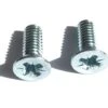 M4x20 Mm Countersunk Pozi/Phillips Steel Screws (5)