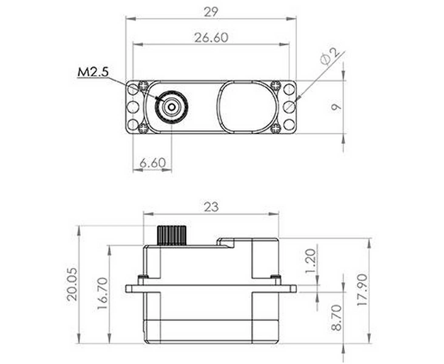 MKS DS75K Servo - 2.4Kg.cm 0.13s 7.8g 9mm 2 MKS DS75K Servo - 2.4Kg.cm 0.13s 7.8g 9mm - Image 2