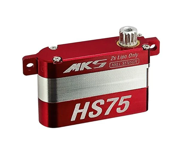 MKS HS75 Hall Effect Wing Servo - 4.0Kg.cm 0.09s 7.9g 7mm 1 MKS HS75 Hall Effect Wing Servo - 4.0Kg.cm 0.09s 7.9g 7mm