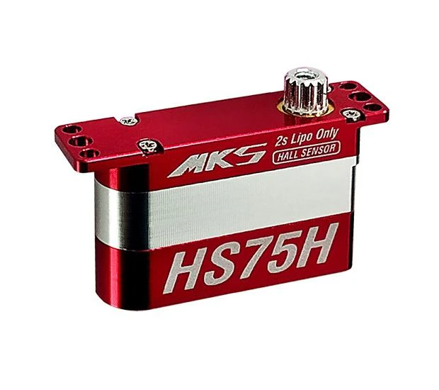 MKS HS75H Hall Effect Servo - 4.0Kg.cm 0.09s 7.9g 7mm 1 MKS HS75H Hall Effect Servo - 4.0Kg.cm 0.09s 7.9g 7mm