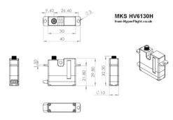 MKS HV6130H Servo - 8.1Kg.cm 0.10s 23.0g 10mm 7 MKS HV6130H Servo - 8.1Kg.cm 0.10s 23.0g 10mm -Remote Control Models Store mks hv6130h servo 8 1kg cm 0 10s 23 0g 10mm 40