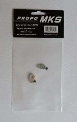 MKS Short Metal Servo Output Arms (2) -Remote Control Models Store mks short metal servo output arms 2 40