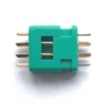 MPX Green 6 Pin Plug & Socket