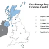 UK Islands, NI & Scottish Highlands Extra Postage
