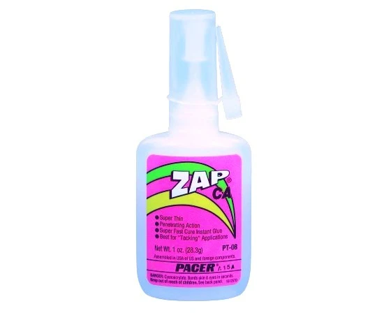 ZAP Thin CA 1oz Bottle Superglue PT08 1 ZAP Thin CA 1oz Bottle Superglue PT08